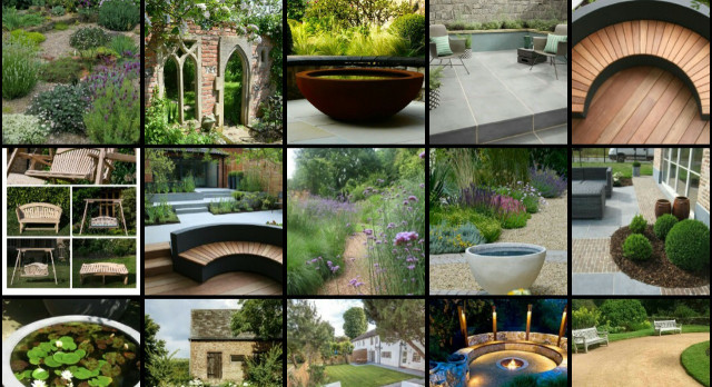 Contemporary Family Garden Wanborough Image Board