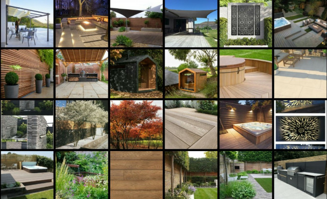 Small Contemporary Garden Oxfordshire Mood Board